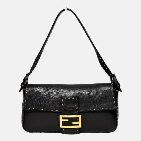 Black fendi baguette shop