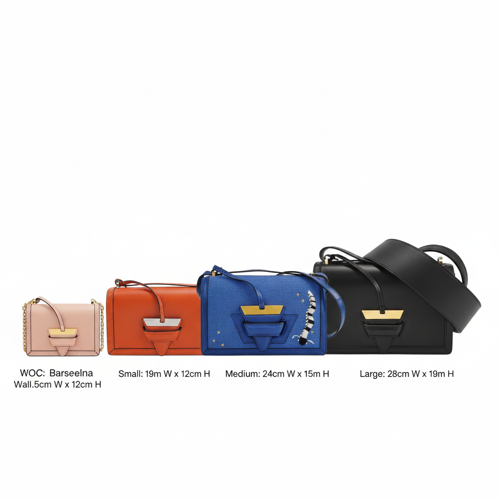 The Geometry of Chic: Your Loewe Barcelona Bag Size Guide