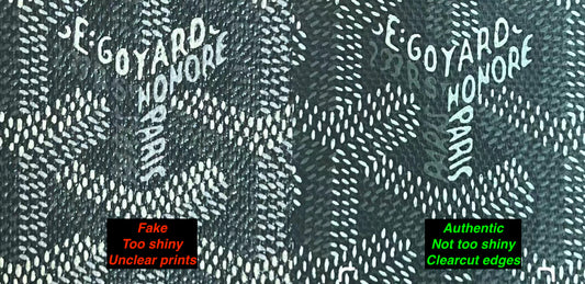 How to Authenticate a Goyard Bag: Goyardine print, logo, stitching and serial number