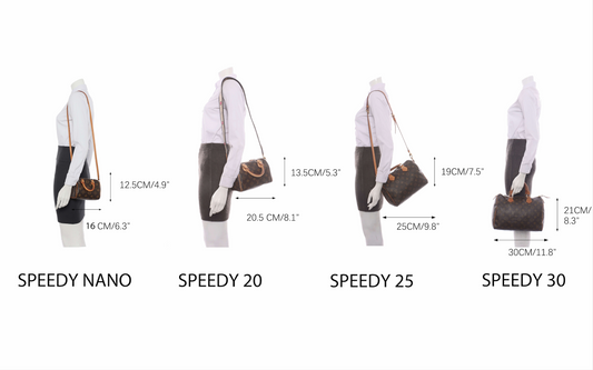 The Louis Vuitton Speedy: A Size Guide