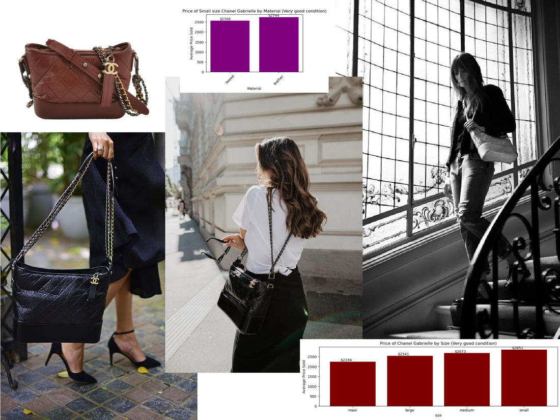 Decoding Chanel Gabrielle Price on Secondhand Market - Size, Material, Color