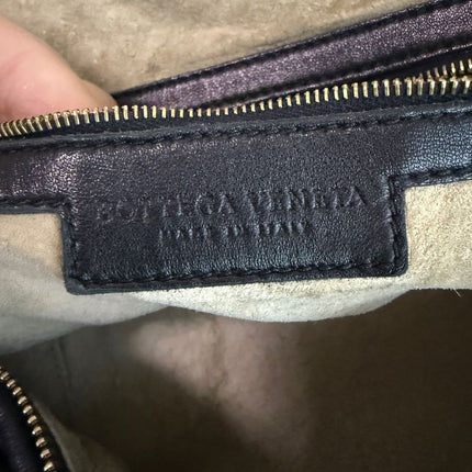 Bottega Veneta Veneta Hobo Maxi Black Leather 51cm