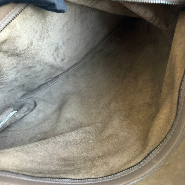 Sold Bottega Veneta Hobo Bag Large Grey leather 52cm