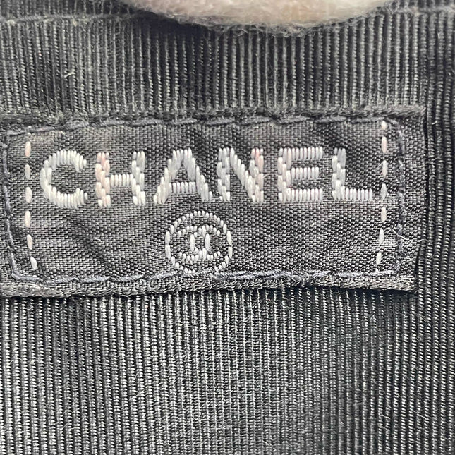 Chanel 2.55 Black Lambskin Square Stitching Shoulder Bag