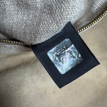 Fendi Mamma Baguette Large Pony hair in Cow Print Black and White