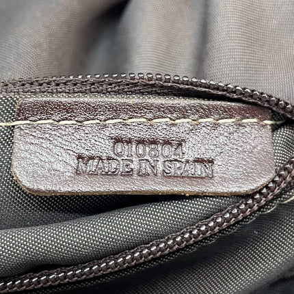 Loewe Amazona 29 Pearlescent Nude Lambskin Leather Zip Around