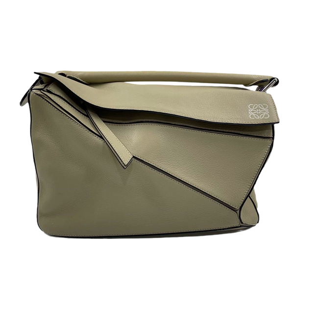 Sold Loewe Puzzle Crossbody Bag Medium Beige Leather