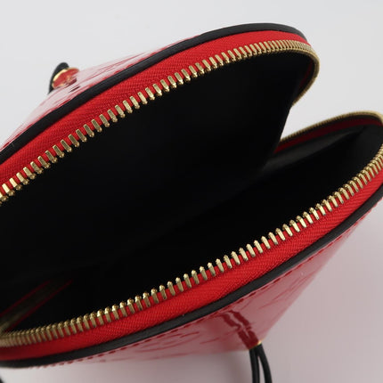 Louis Vuitton Toupie Red Patent Leather Crossbody Bag