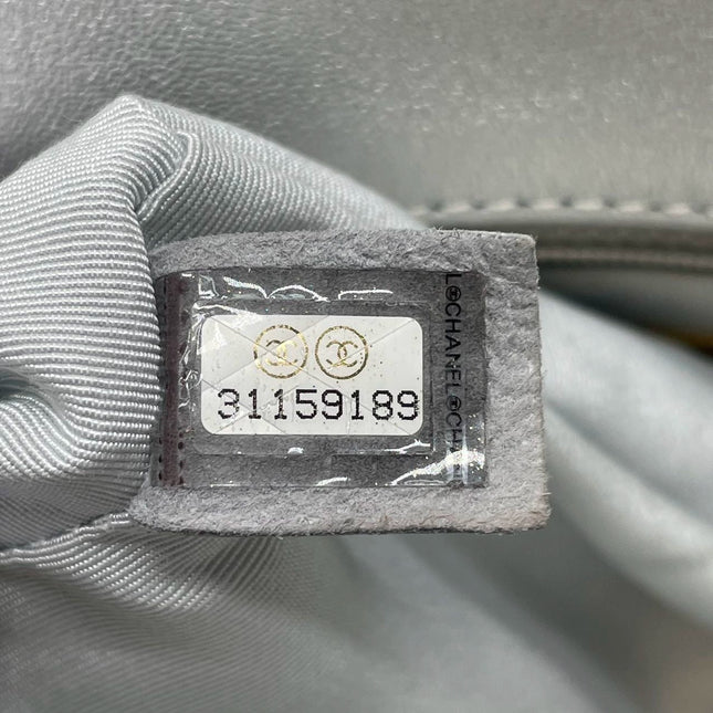 Sold Chanel 19 Bag 2021 Small Silver Crossbody Bag