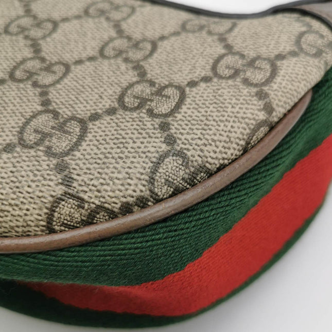 Sold Gucci Ophidia GG Mini Beige/Ebony Monogram Shoulder Bag