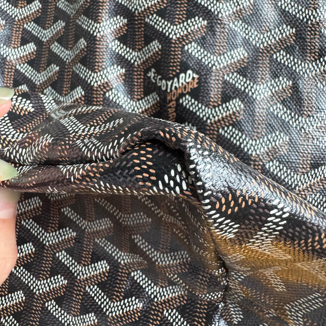 Goyard Saint Louis GM Tote Large Brown Goyardine Canvas 2018