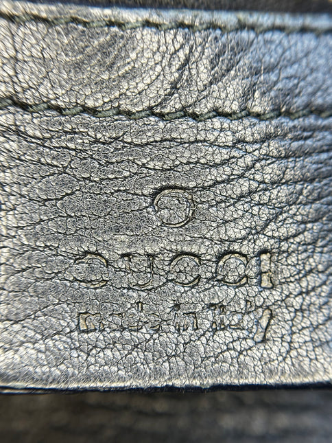 Gucci Jackie Soft Large Black Leather Shoulder Bag With Strap