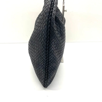 Bottega Veneta Veneta Hobo Maxi Black Leather 52-54cm