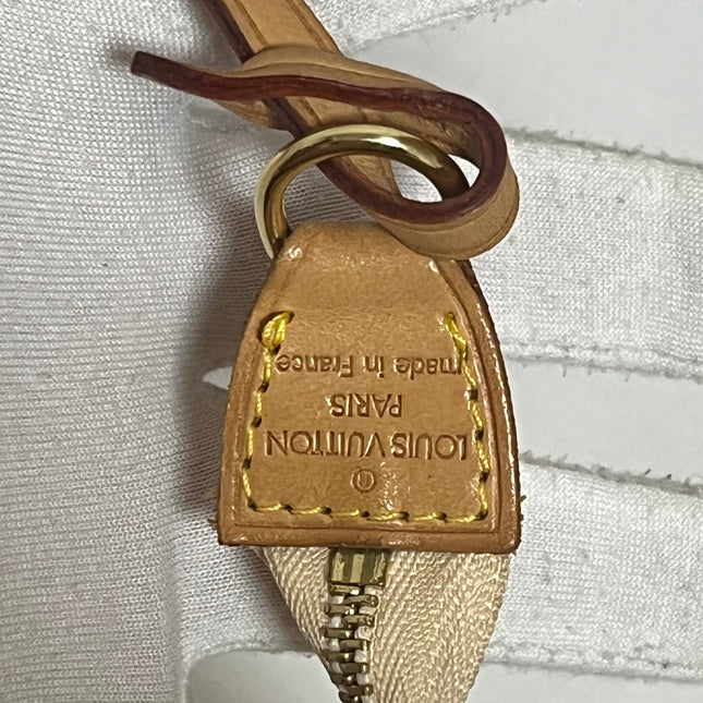 Louis Vuitton x Takashi Murakami Cherry Blossom Pochette Accessoire White Monogram