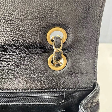 Chanel Paris Limited Medium Black Caviar Leather Gold Hardware 2015-16