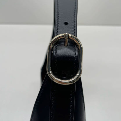 Sold Gucci Jackie 1961 Small Black Leather Shoulder Bag Clasp S24