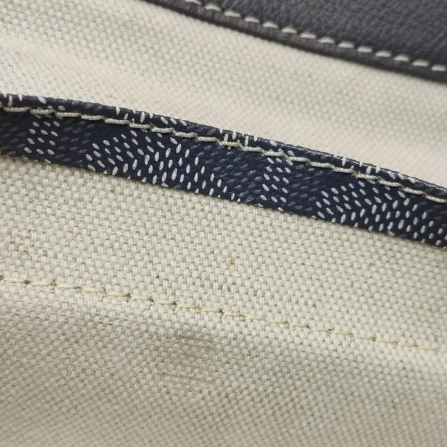 Goyard Saint Louis PM Tote 2018 Medium Grey Goyardine Canvas