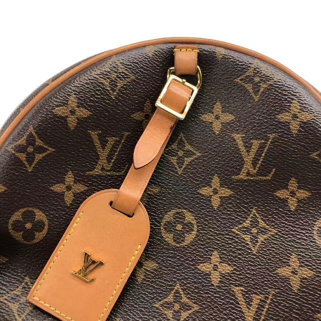 Louis Vuitton Boîte Chapeau Souple Leather MM Crossbody Bag