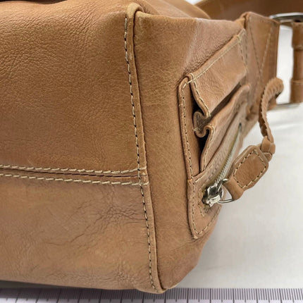 Dior Flight Medium Tan Brown Calfskin Leather Shoulder Bag