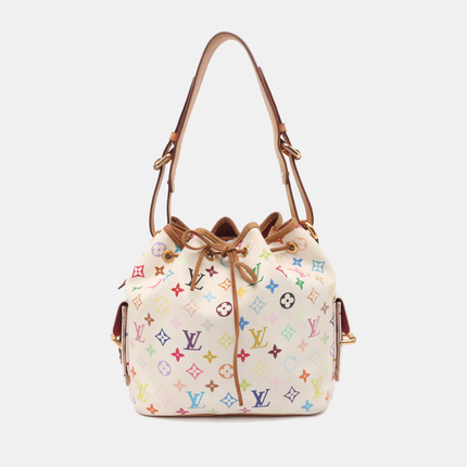 Louis Vuitton x Takashi Murakami Néonéo Medium White Multicolor-Luxbags