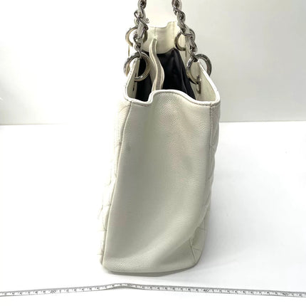 Sac cabas Chanel GST Grand Shopping en cuir caviar couleur camel, PM, 2006-2008