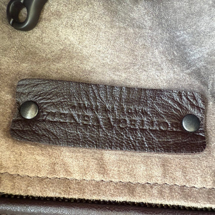 Bottega Veneta Cesta Shopper Tote Intrecciato Dark Brown Leather Large 50cm