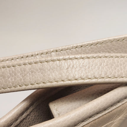 Chanel Deauville Tote Medium Pink Leather Leather Chain Straps