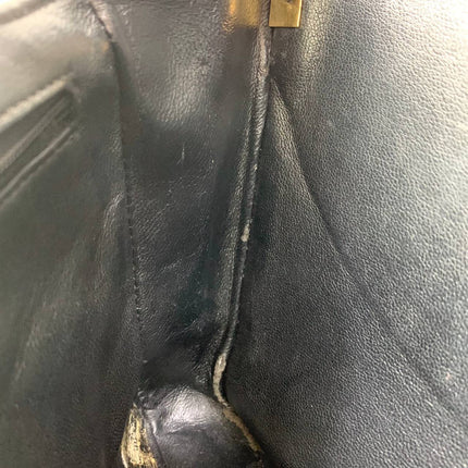 Sac à main Chanel Jumbo Double Sided Classic Flap en cuir d'agneau noir avec garnitures en or 24 carats