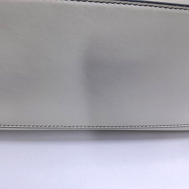 Lady Dior Medium Love White Calfskin Leather with Gold-tone Hardware