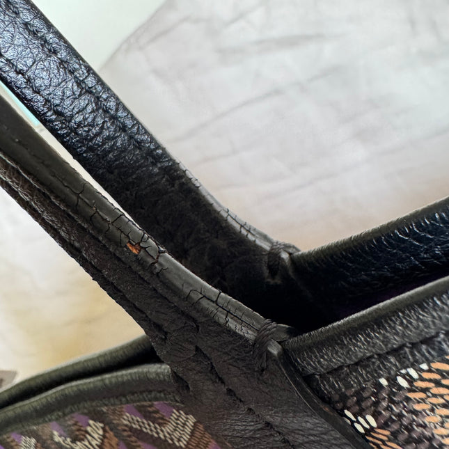 Goyard Special Edition Saint Louis PM Tote Medium Black Violet 2020