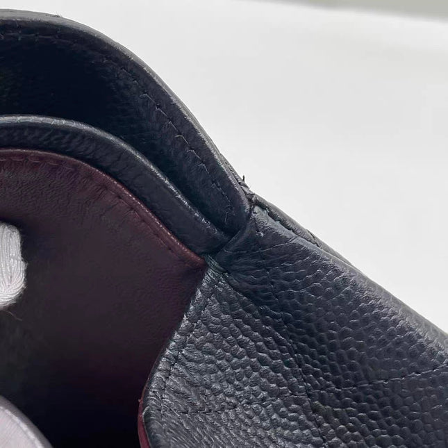 Chanel Classic Flap Maxi 2012 Black Caviar Leather Double Flap with Gold Hardware