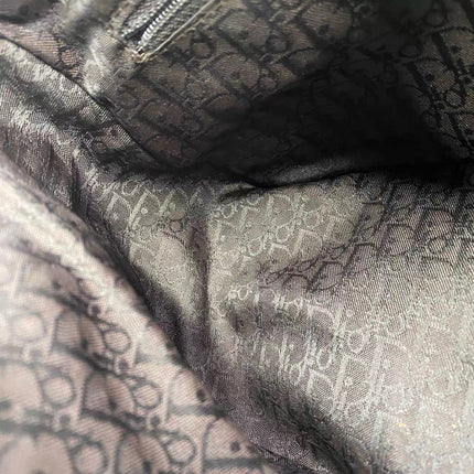 Dior Vintage Gaucho Mini Brown Leather Crossbody Bag 2006