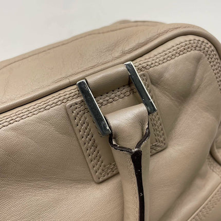 Loewe Amazona 29 Pearlescent Nude Lambskin Leather Zip Around