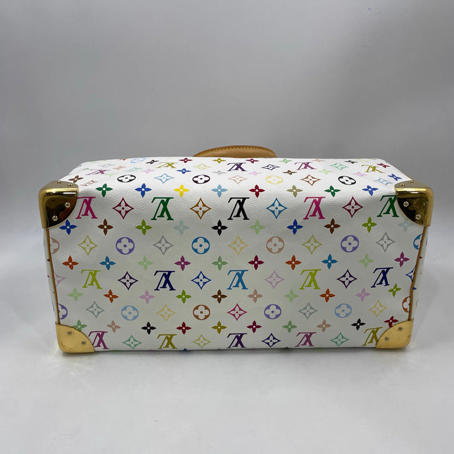 Louis Vuitton x Takashi Murakami Speedy 40 White Multicolor