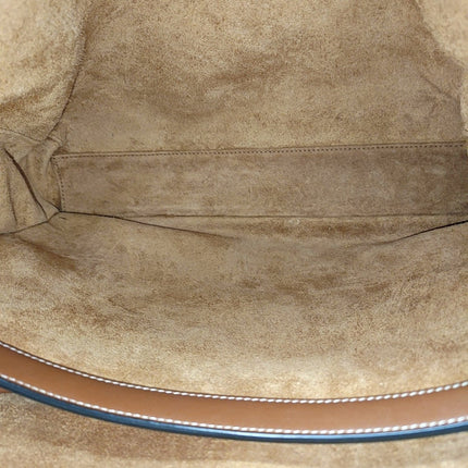 Celine Soft 16 Bag Large Caramel Natural Tan Smooth Satin Calfskin Leather