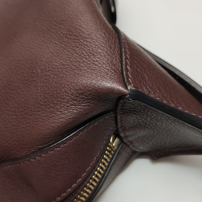 CELINE Romy Medium Hickory Brown Calfskin Leather Shoulder Bag