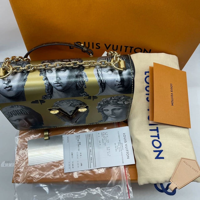 Sold Louis Vuitton Fornasetti Twist Medium 2021 Special Collection