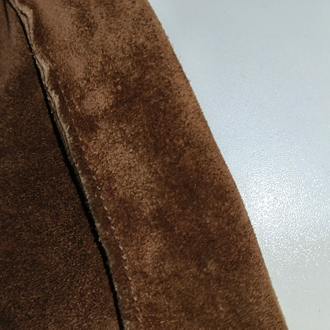 Chanel Tote Mini Brown Suede 1996-1997