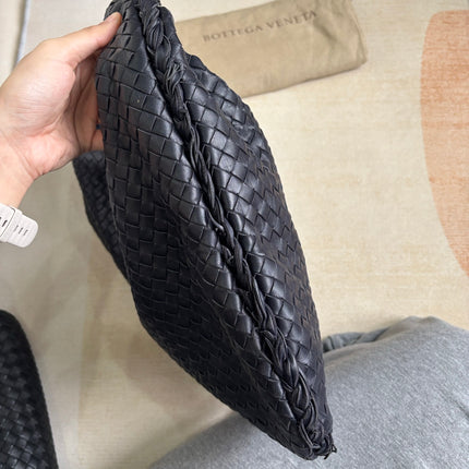 Bottega Veneta Veneta Hobo Dark Navy Intreciatto Leather Bag Large 47cm