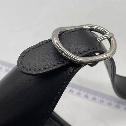 Gucci Jackie 1961 Large Black Calfskin Leather With Long Strap