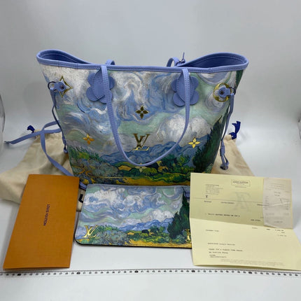 Louis Vuitton x Jeff Koons Masters Van Gogh Neverfull MM Tote Medium