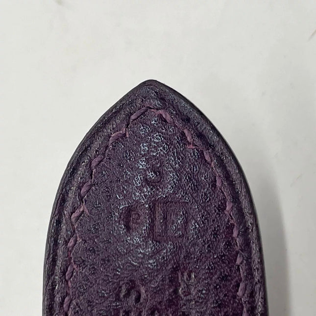 Hermès Trim 31 Purple Raisin Epsom Leather Shoulder Bag