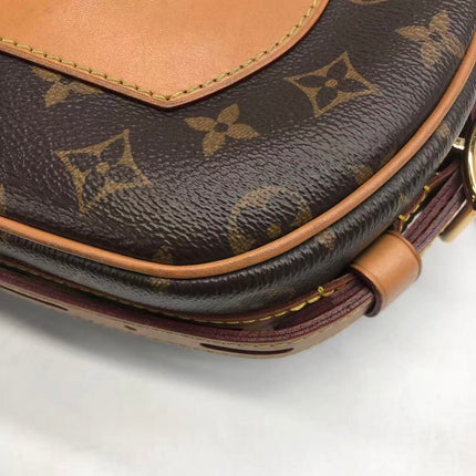 Louis Vuitton Boîte Chapeau Souple Leather MM Crossbody Bag