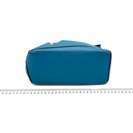 Loewe x Spirited Away Studio Ghibli Collection Puzzle Small Blue Crossbody Bag