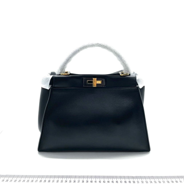 Sold Fendi Peekaboo Medium Black Leather Never worn-Luxbags