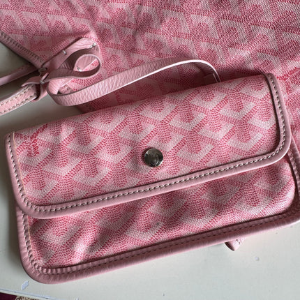 Goyard 2009 Special Edition Pink Saint Louis GM Large Tote