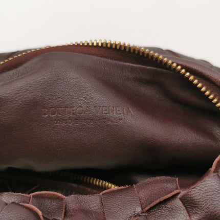 Bottega Veneta Jodie Mini Dark Burgundy Wine Leather