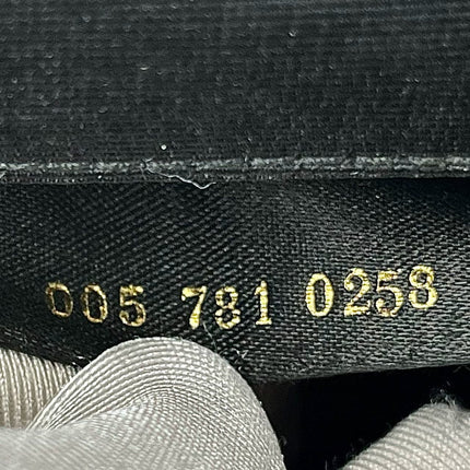 Gucci Bamboo 1947 Night Super Mini Black Nylon Evening Bag with Original Chain