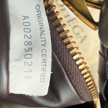 Bottega Veneta Jodie Mini Dark Chocolate Brown Leather