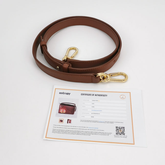 Loewe x Howl's Moving Castle Studio Ghibli Puzzle Calcifer Small Tan Caramel